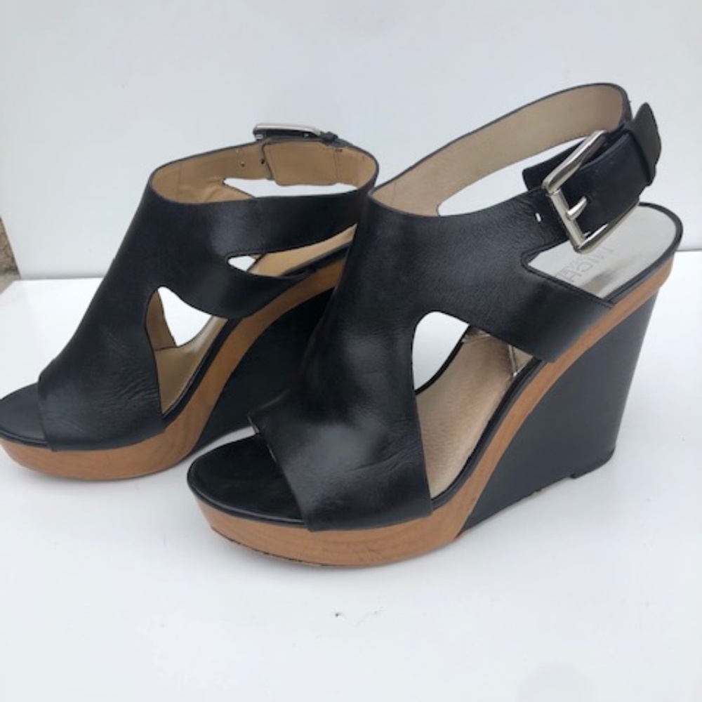 MICHAEL Michael Kors Black Wedges